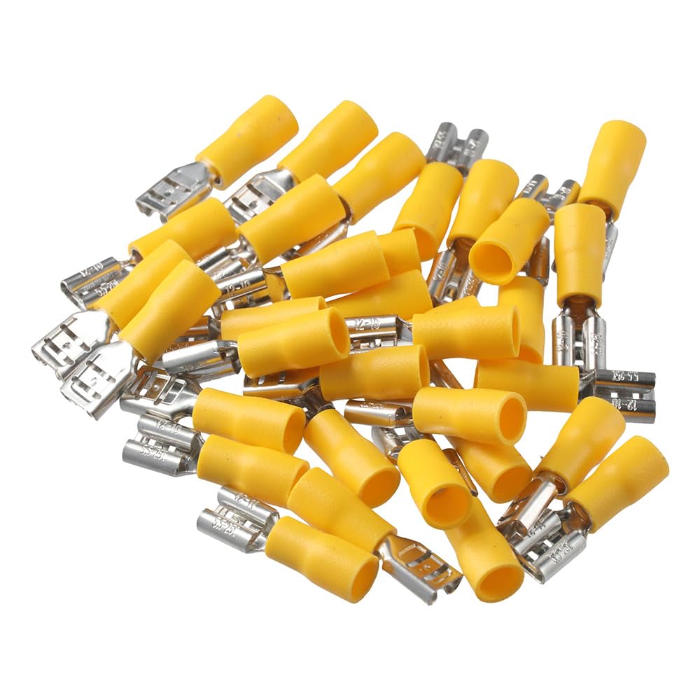 3M Female Quick Disconnect See Thru-Nylon Insulated .250