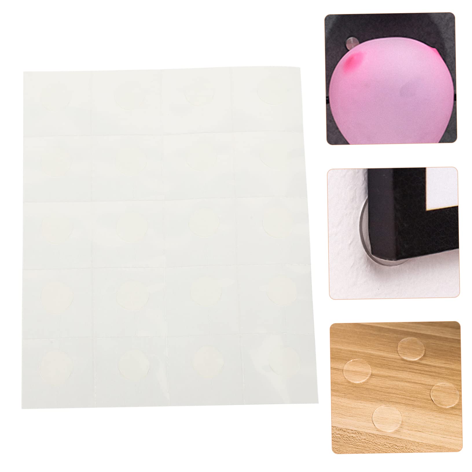 CAXUSD Dots 50 Sheets Round Sticker Dots Double-Sided for Balloon Decor Crafting Scrapbooking