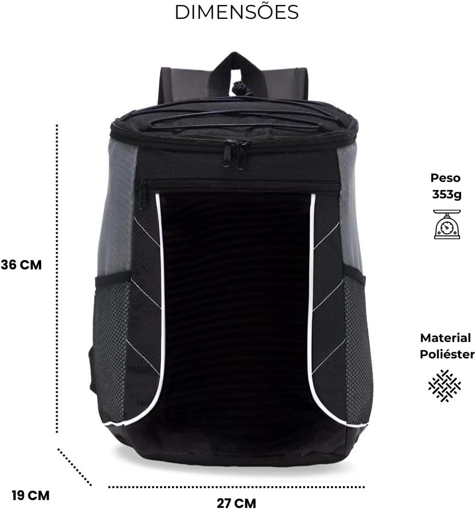 Mochila Térmica Impermeável 18L: Testado por 5 dias em camping