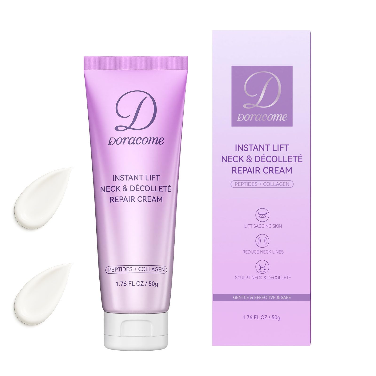 Amazon.com: Doracome Firming Neck Cream for Crepey Skin Body Care