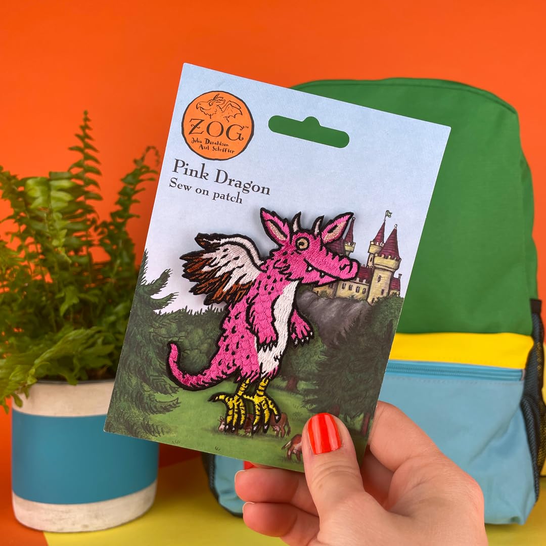 Amazon.com: Pawprint Family | Pink Dragon Sew on Patch | Julia