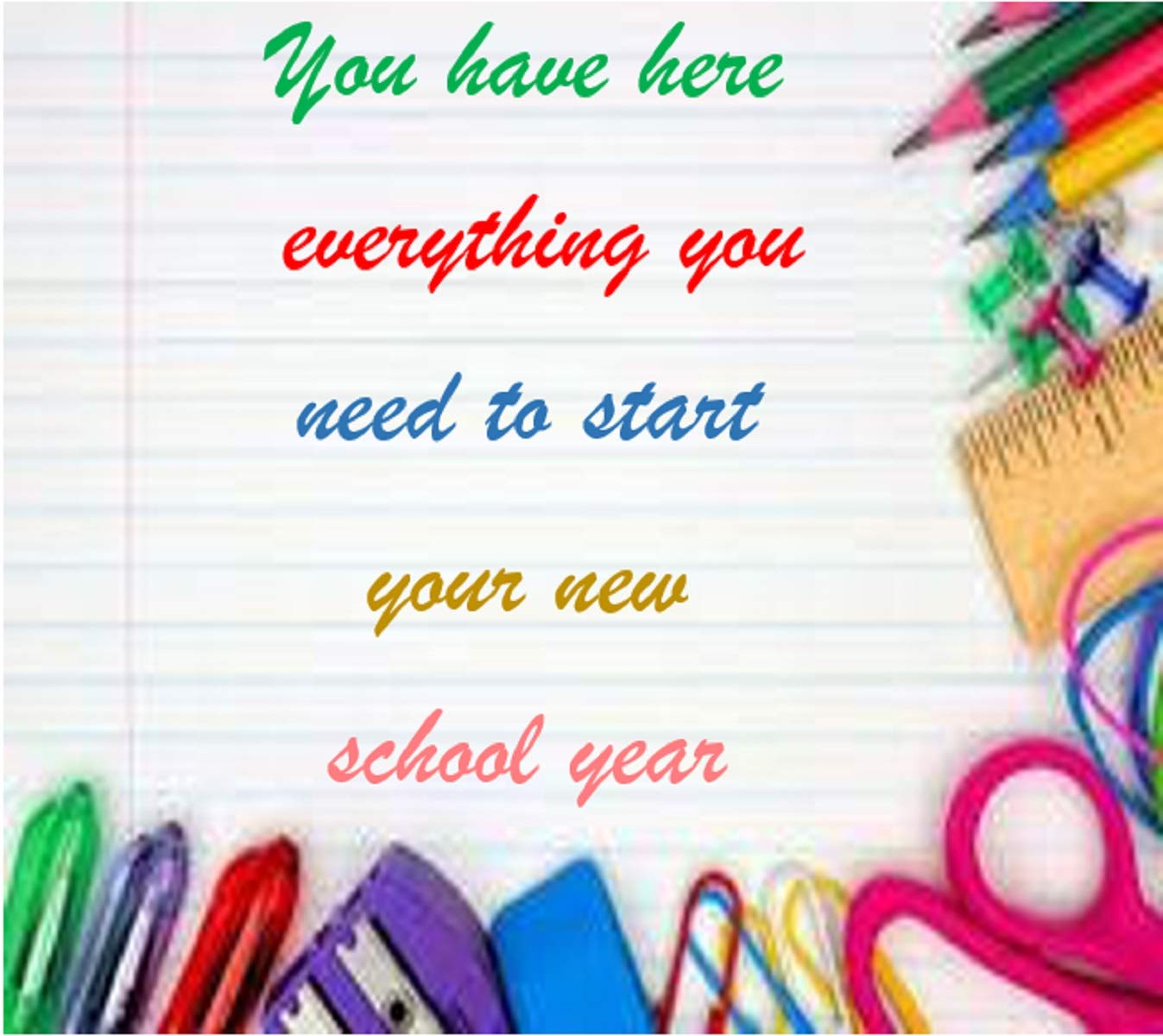 Back To School Supplies For Kids Bundle School Supplies Bulk Back