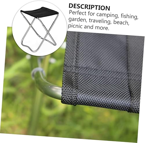 Miniatura 2 de INOOMP Silla plegable de pesca Silla de mochilero sillas plegables Barbacoa Silla Accesorios de tubería alta resistencia 7075 importado aleación de