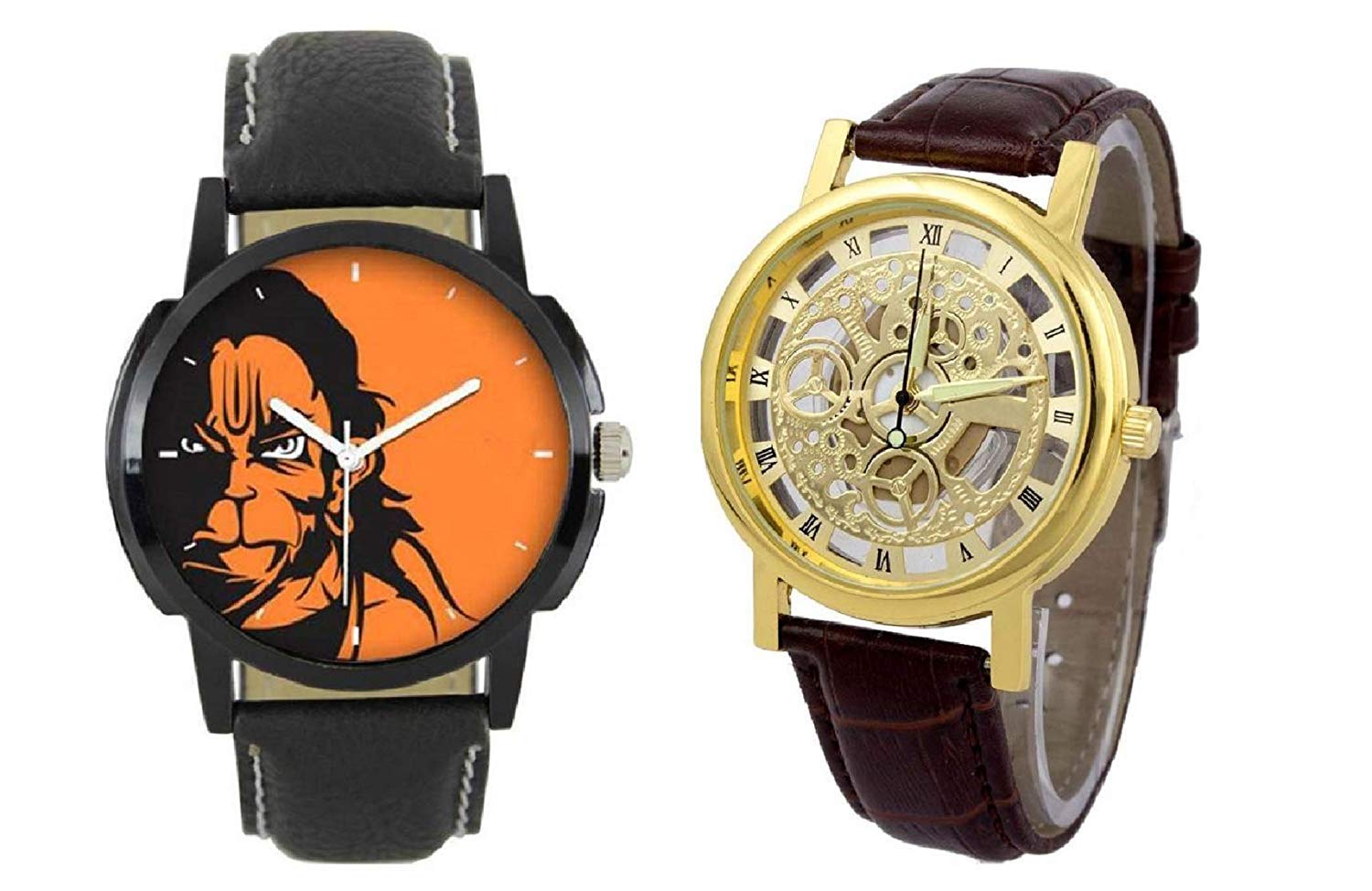 Jay Enterprise Pack of 2 Multicolour Dial Analog Watch for Mens and Boys (B07PX19YTG) Amazon Price History, Amazon Price Tracker