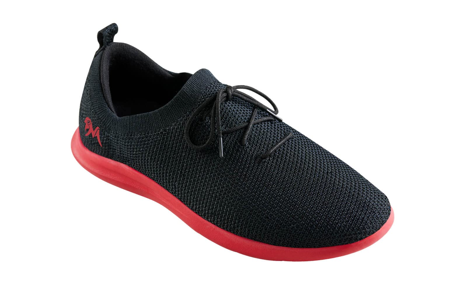 Neemans ReLive Hale Black, Red Sole Knit Casual Lace Up Padded Insole Stylish Mens Sneakers Shoes (B0B56GBYRD) Amazon Price History, Amazon Price Tracker