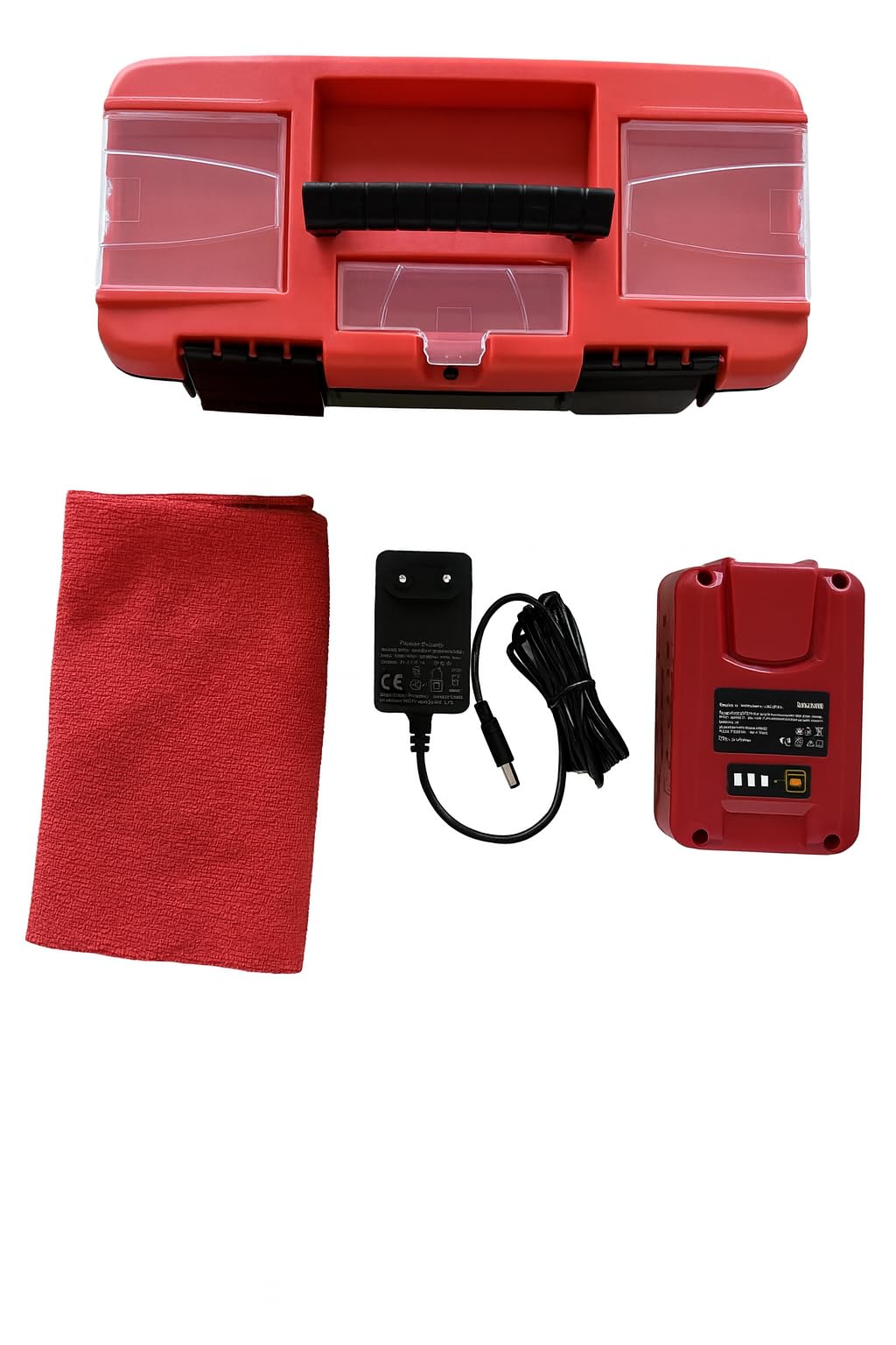 Coffret Power Batterie pour Pro Sprayer III OU IV avec Chargeur ET Microfibre DE Nettoyage, Noir