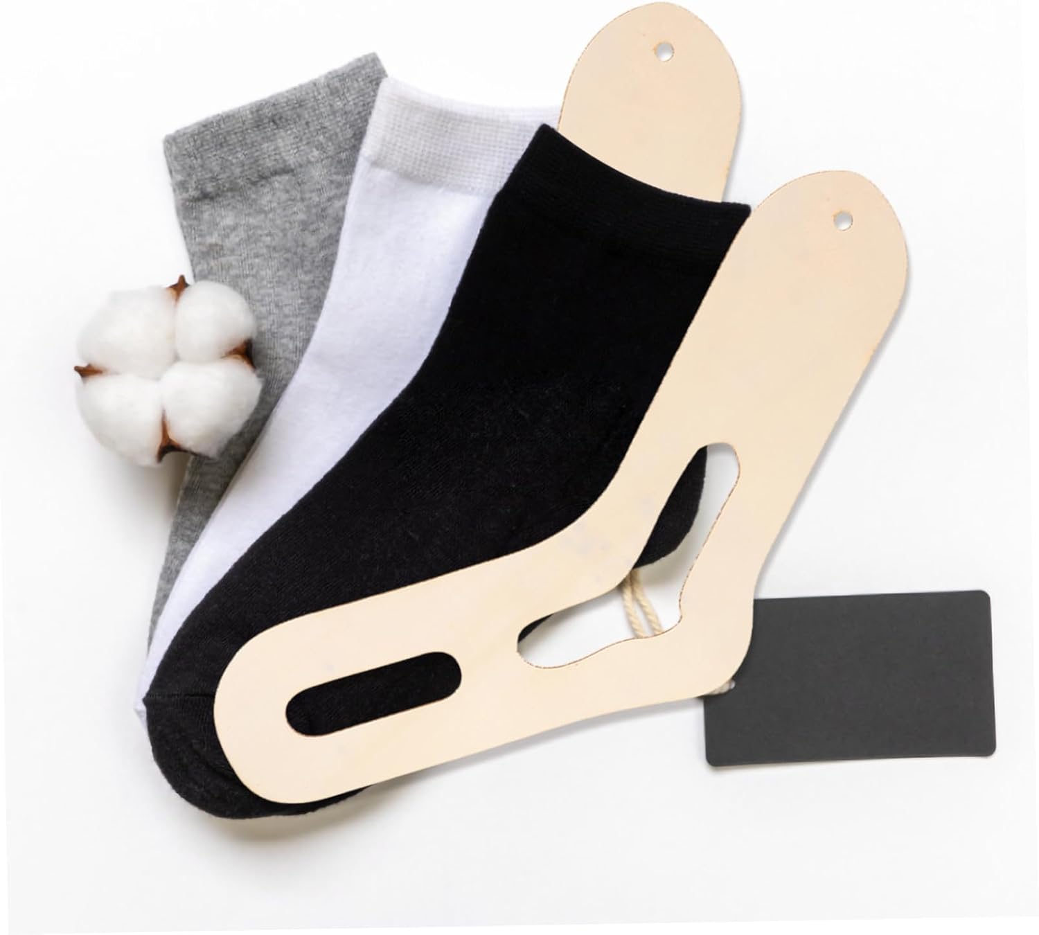 ABOOFAN Socks Display Hanging Board Sock Blockers Knitting Tools Knitting Socks Sock Organizer Knitting Sock Blocker Knitting Blockers Accessories Sock Knitting Sock Display Beige Wood