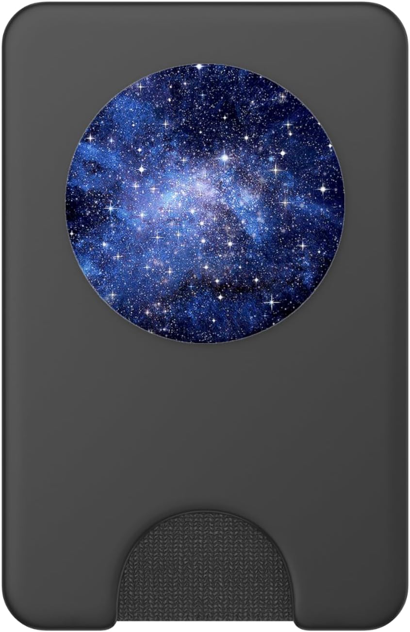 Night Sky Galaxy Popsocket Blue PopSocket Blue Galaxy PopSockets PopWallet for MagSafe