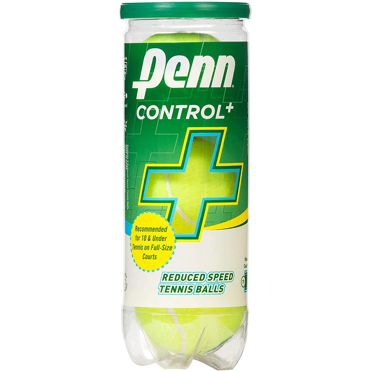 ラケットボール用公式ボール propenn GREEN 3個入り10缶 Amazon.com : Penn Control Plus Green Training Tennis Ball Cans in