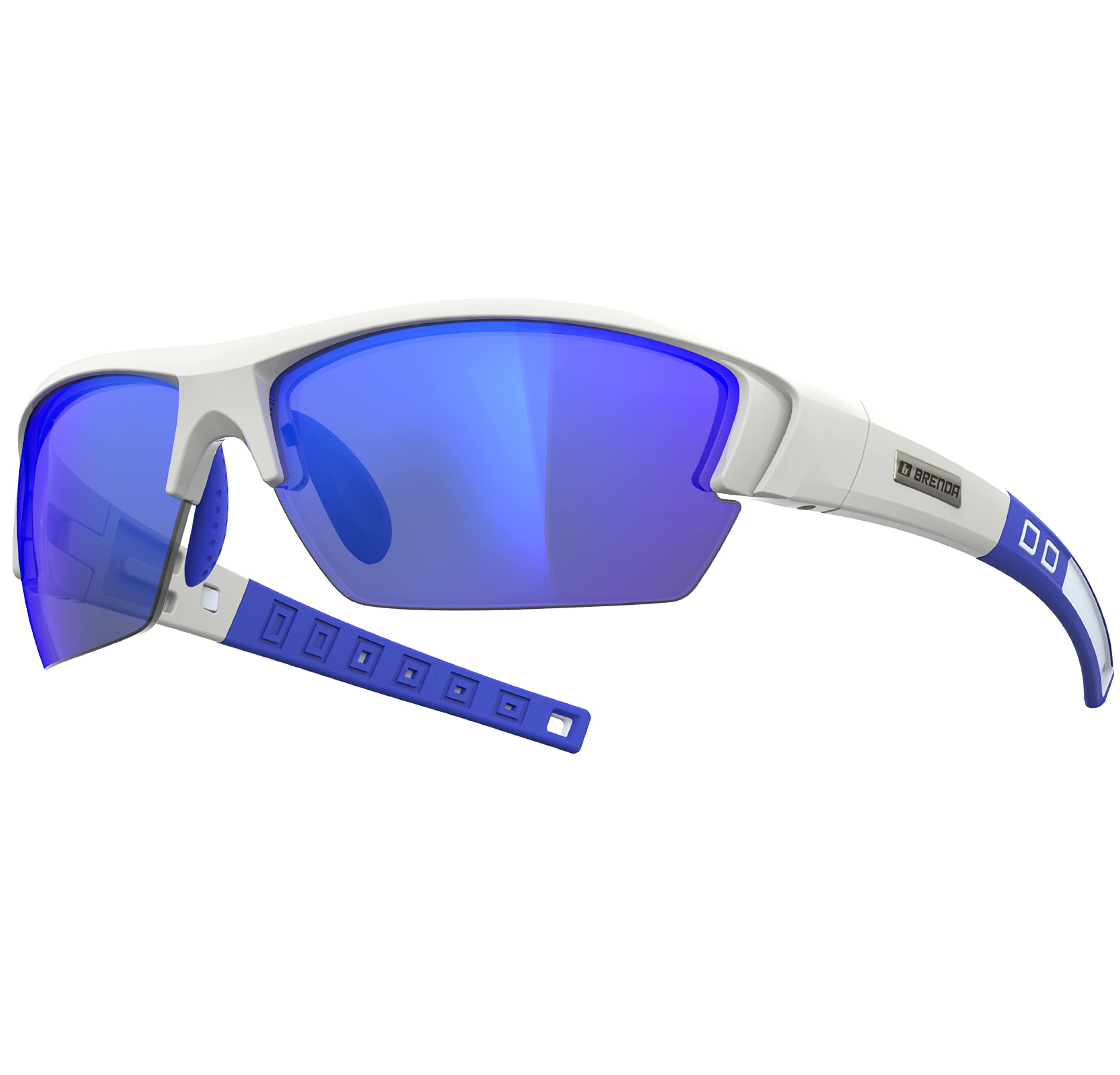 QOOL - Occhiali da sole polarizzati per uomo e donna, protezione UV 100%, per corsa, guida, golf e ciclismo