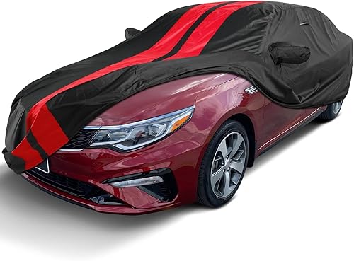 Miniatura 8 de iCarCover Compatible con Kia Rio Hatchback 2017-2022 Premium Full Car Cover impermeable resistente a todo tipo de clima, personalizada para