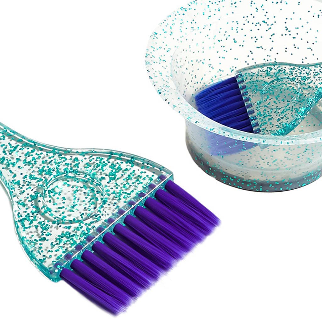 Professional Salon Hair Color Dye Mixing Bowl Comb Brush For Tint Coloring Tool