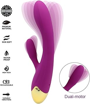 Batería inalámbrico vibrador varita masajeador personal ...