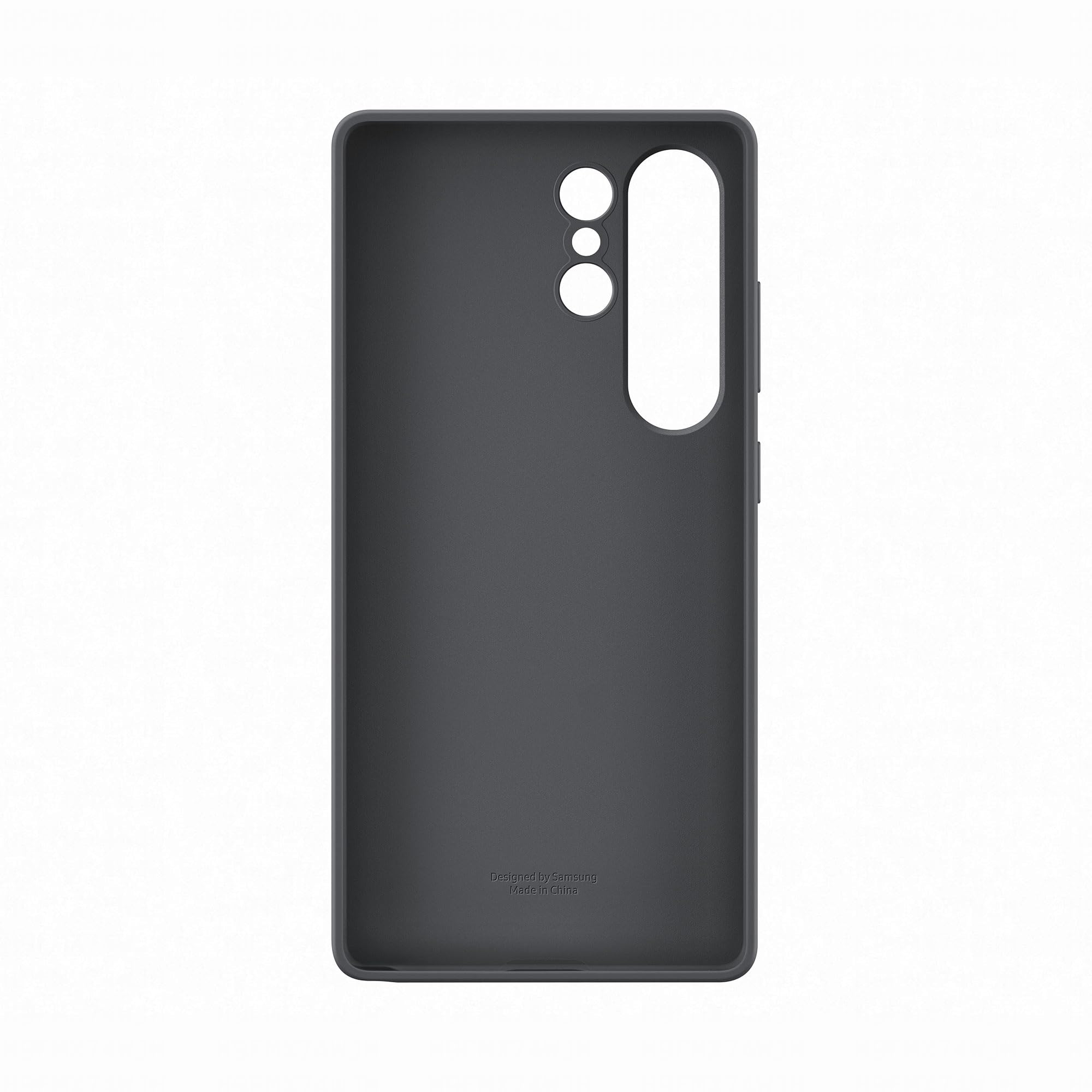 SAMSUNG Silicone Case cover morbida in silicone per Galaxy S25 Ultra, Black