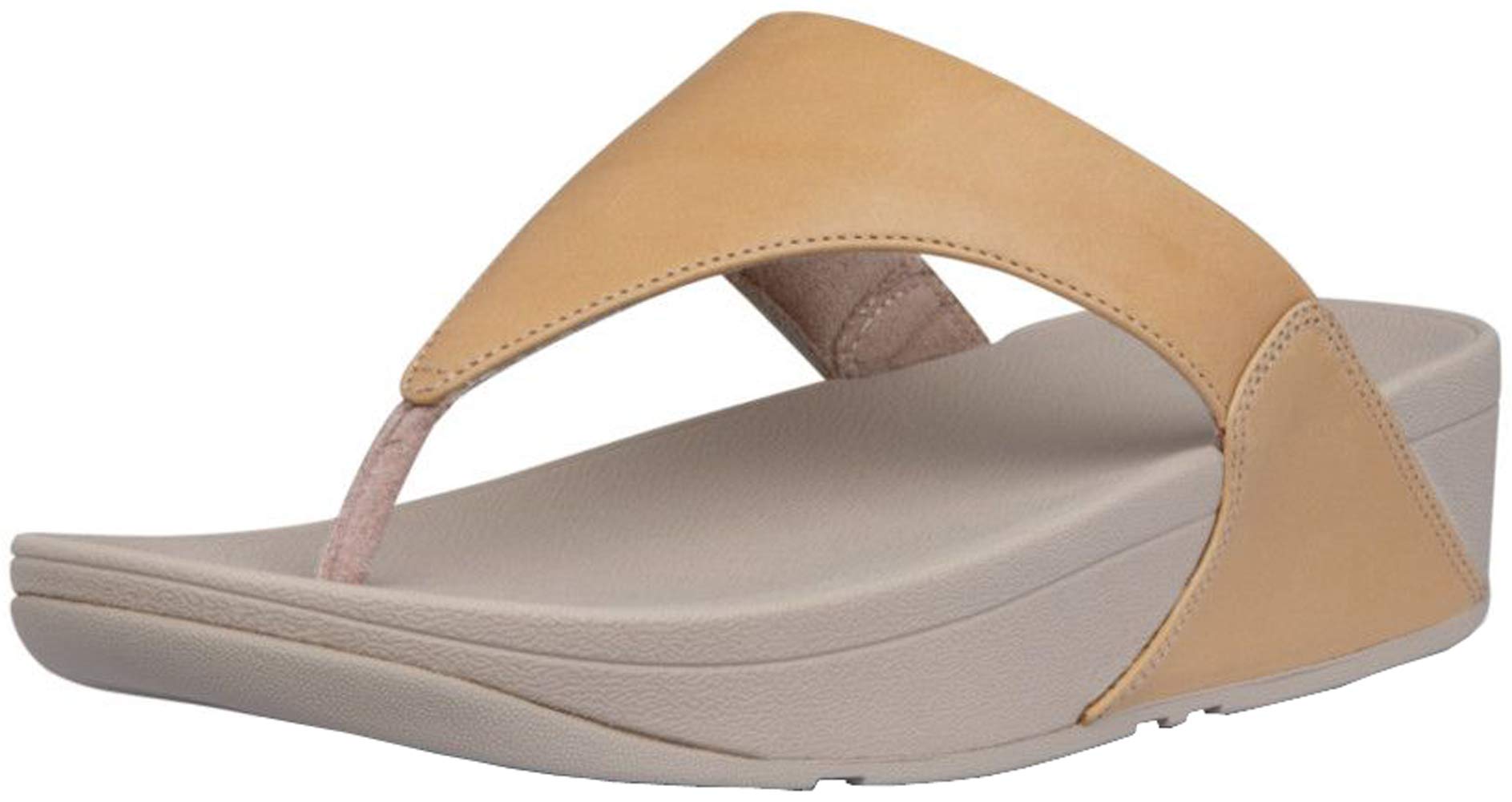 FitFlop Women's Lulu Leather Toe-Post Thong Sandals