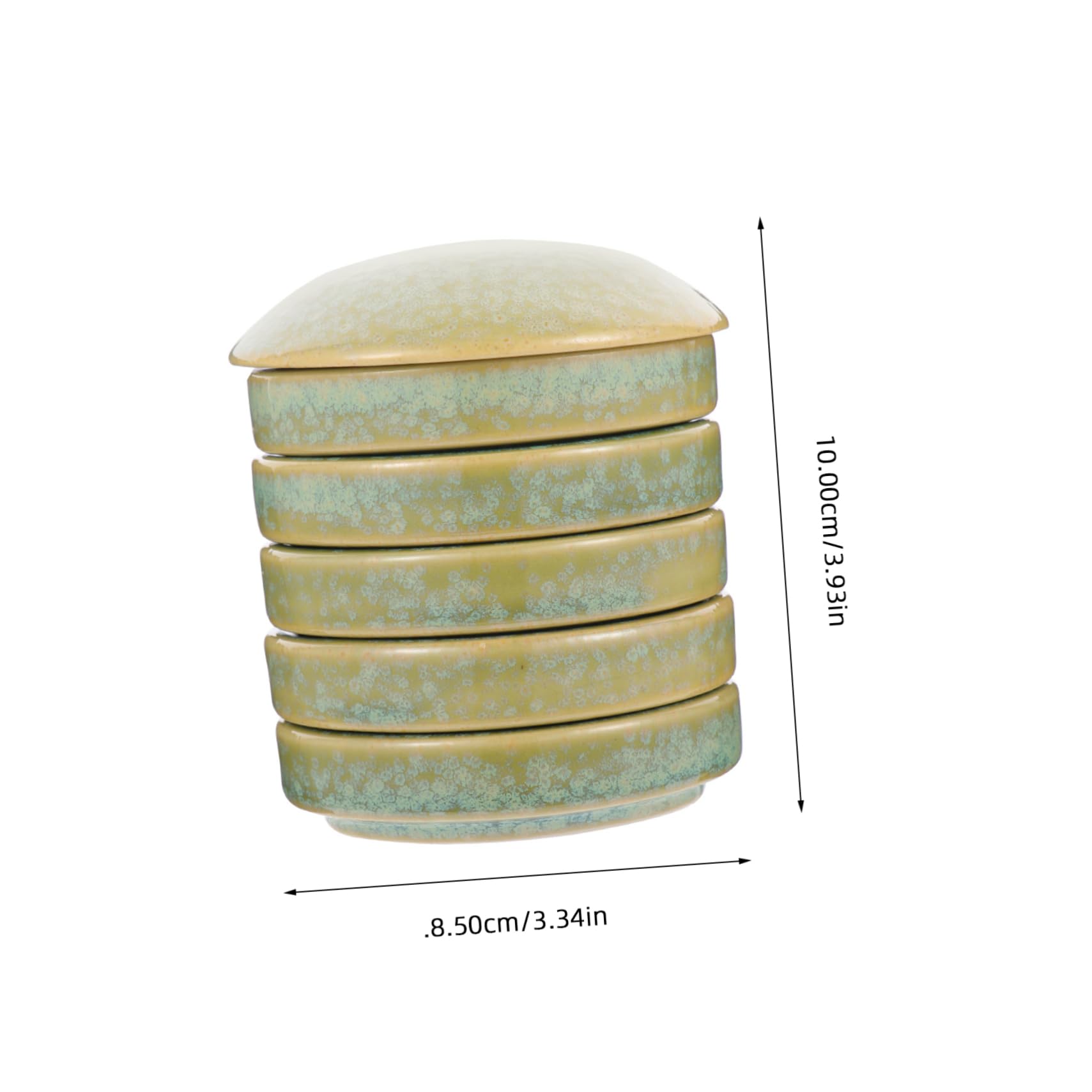 Holibanna Palette de Mélange Céramique pour Peinture de Couleurs Aquarelle Durables et Pratiques pour Artistes et Débutants
