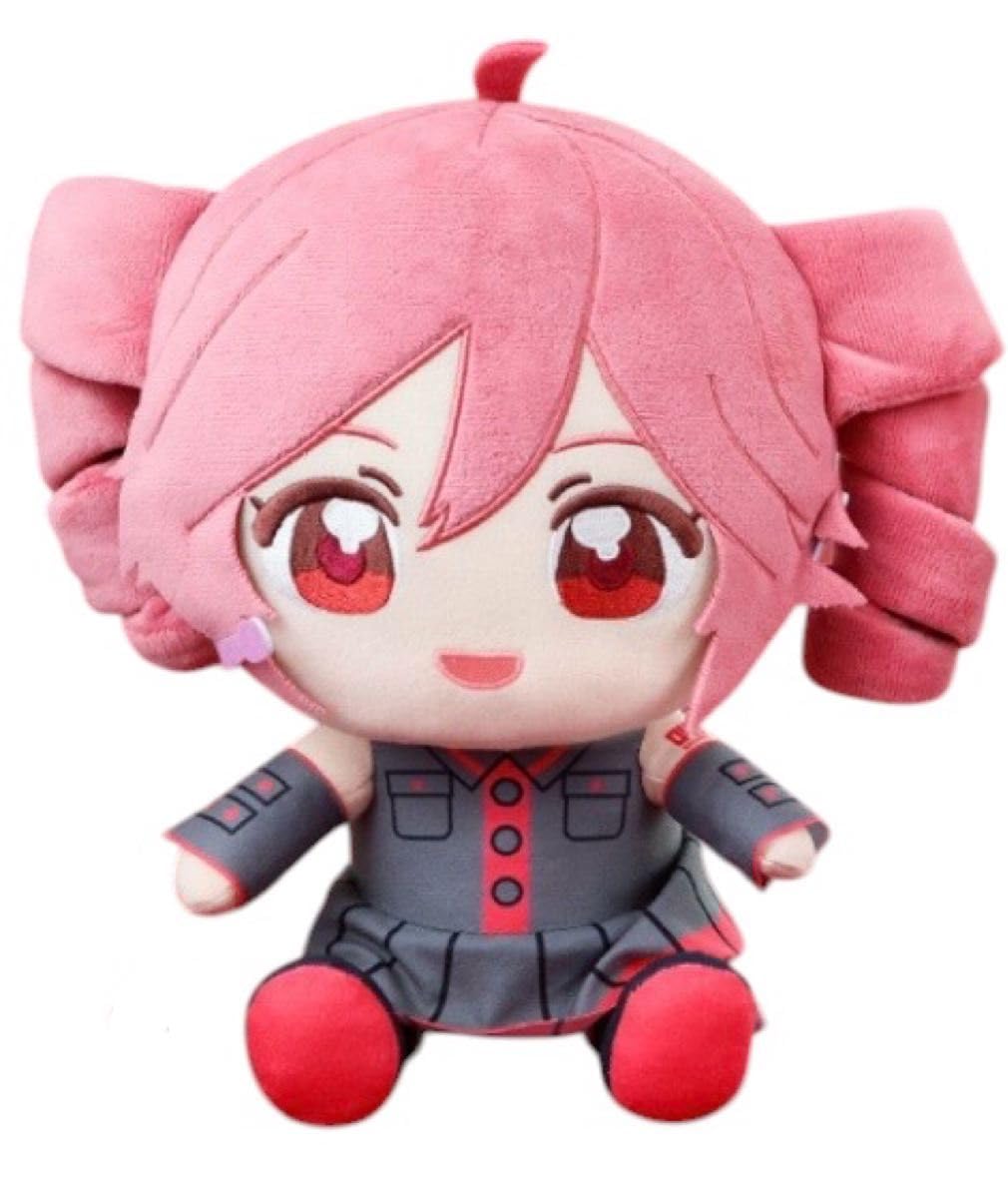 【大幅値下げ中、最安値】★ラウンドワン限定★重音テト BIGおすわりぬいぐるみ Amazon.co.jp: 重音テト ぬいぷりけおすわりBIG ぬいぐるみ 約25cm