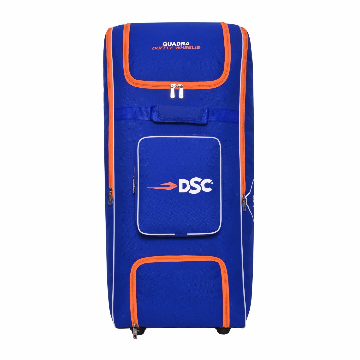 DSC Quadra Duffle Wheelie Cricket Kit Bag with Wheels - Large Capacity Sports Equipment Travel Bag for Players-picture-17