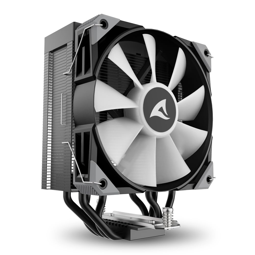 Sharkoon A40 Nero, RGB, Raffreddatore CPU