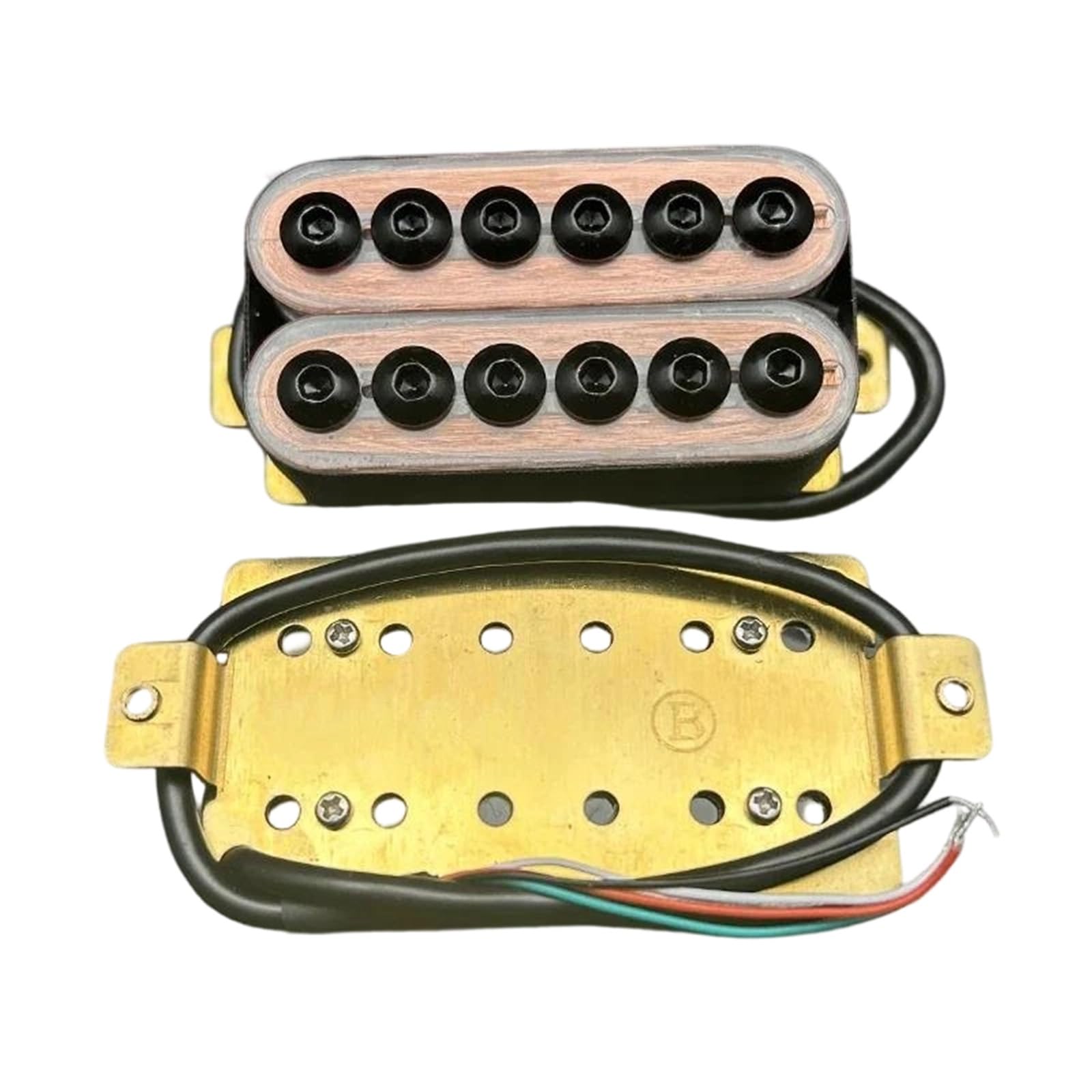 Rofesjonalnych Przetwornik Do Gitary Elektrycznej Humbucker Do Gitary Elektrycznej Duża Regulowana Śruba Podwójna Cewka