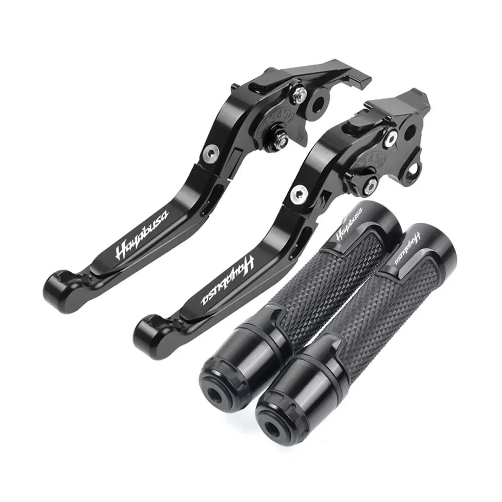 Ywqjiopm 2 Motorcycle Brake Clutch Lever For Hayabusa Gsx1300r Gsx 1300 R 008-017 016 015 Motorcycle Adjustable Brake Clutch Levers & Handlebar Grips