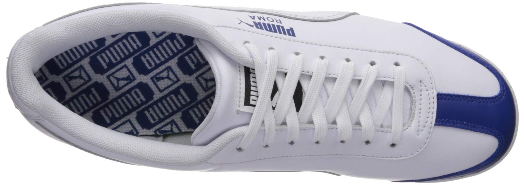 PUMA Damskie trampki Roma Basic, Biały Indigor, 39 EU