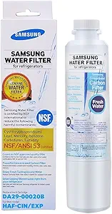 SAMSUNG Hafcin DA29-00020B HAF-CIN/EXP Fresh Refrigerator Water Filter, 1 Pack, White