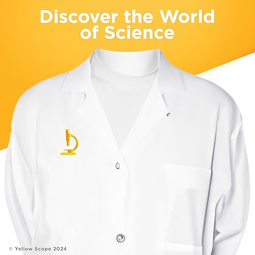 Miniatura 2 de Scientist White Lab Coat for Kids with Pockets, Unisex
