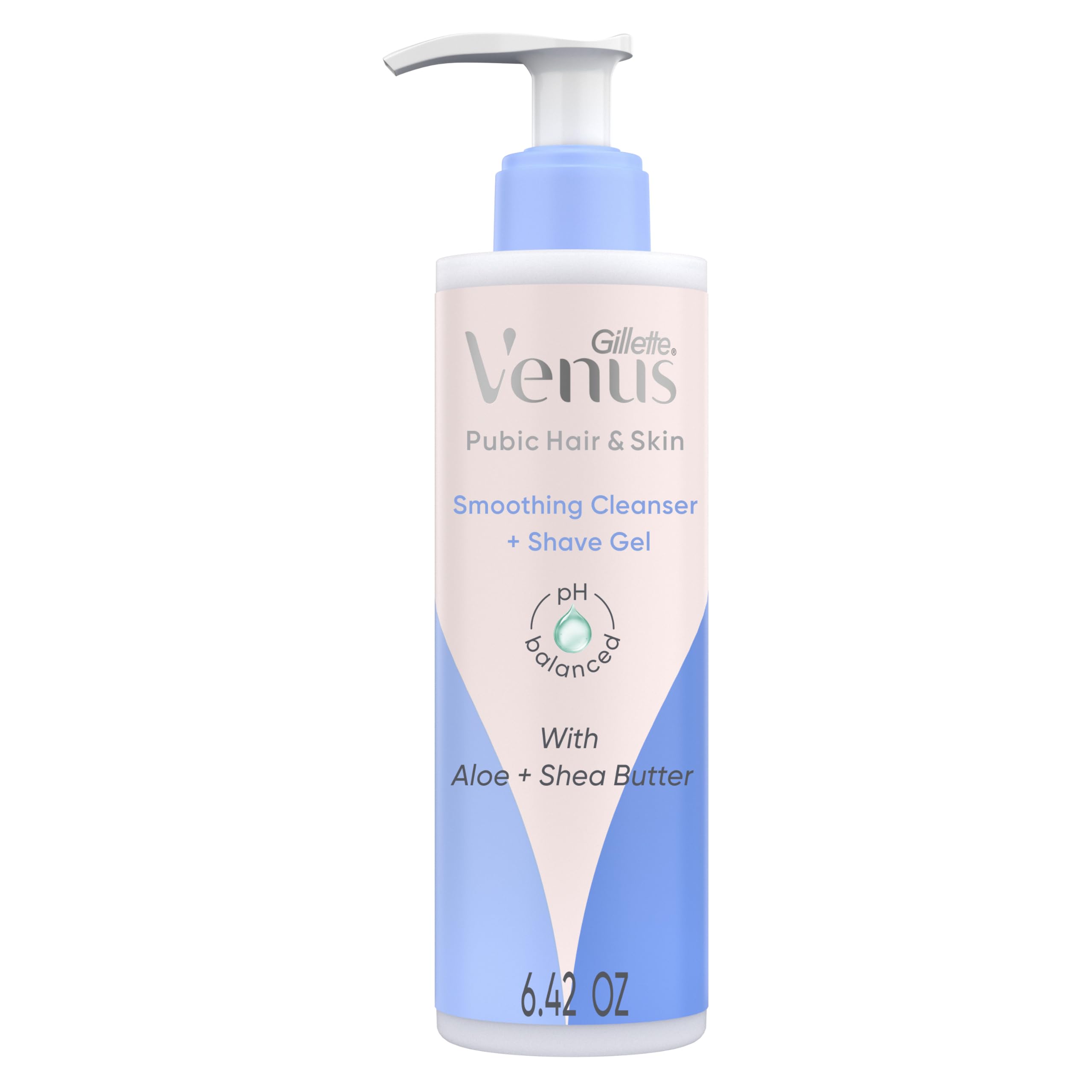Venus Smoothing Skin Cleanser + Shave Gel for Women, 2-in-1 formula,190ml