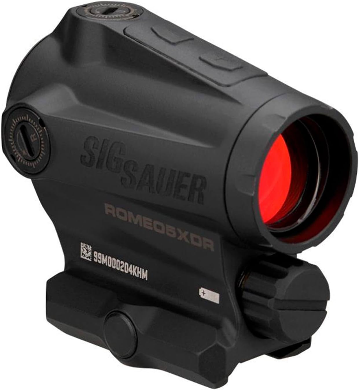 SIG SAUER ROMEO5XDR GEN II 1x20mm Red Dot Sight | 2 MOA Dot & 65 MOA Circle Dot Dual Reticle, 12 Illumination Settings | Compact Waterproof CNC Aluminum Rifle Sight (SOR5X201)