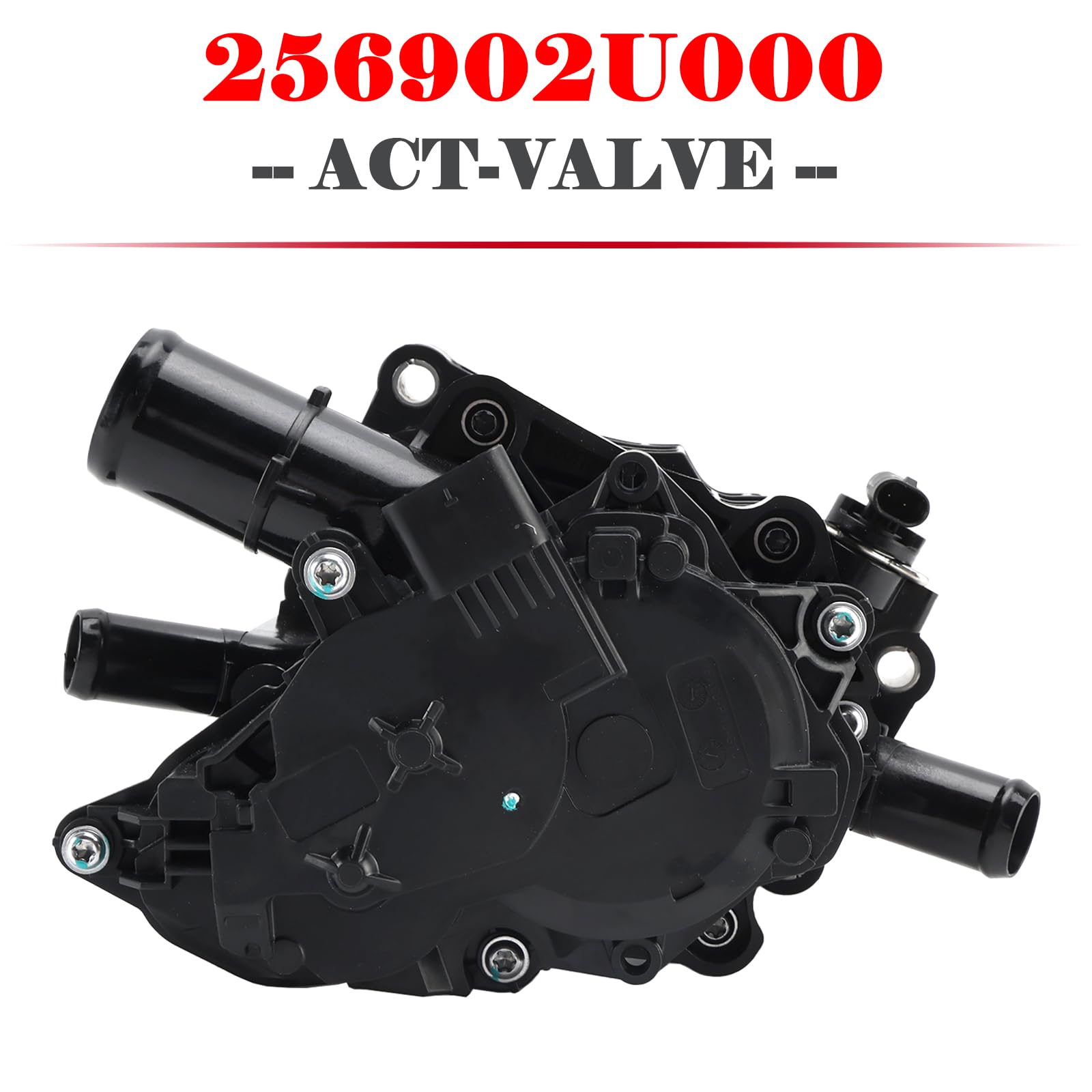 MAD HORNETS Act Valve 256902U000 25690-2U000 Adatto per Hyundai Tucson Kona Adatto per Kia Sportage Seltos Engine Coolant Control Valve