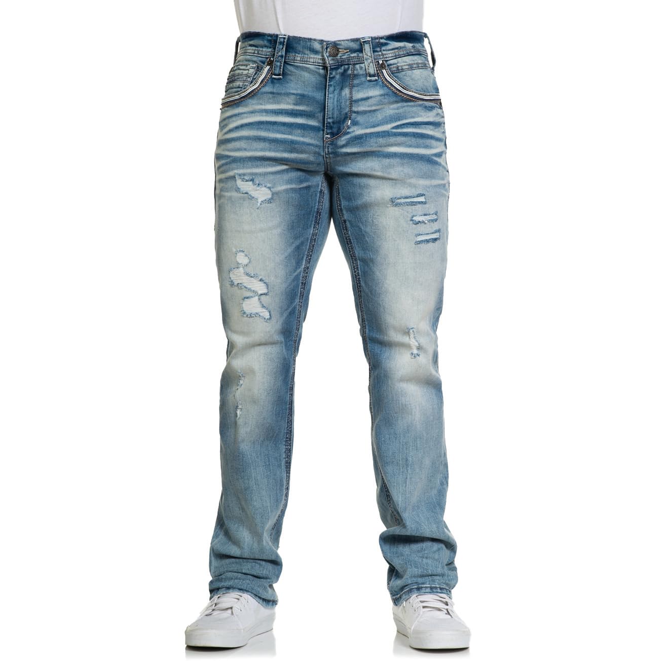 American Fighter Slim Fit Jeans for Men. Slim Straight Mens Legend Jean
