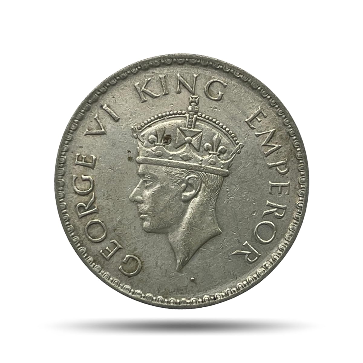 Rare Historic 11.6 GMS Silver Coin of George VI King Emperor 1940 British India Old Collectible-picture-17