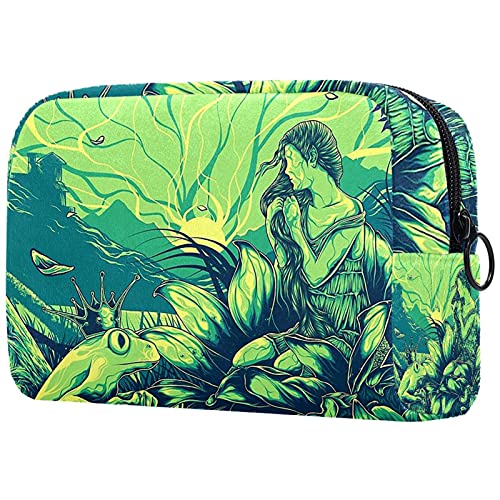 Makeup Bag Coin purse Cosmetic Bag, the frog prince