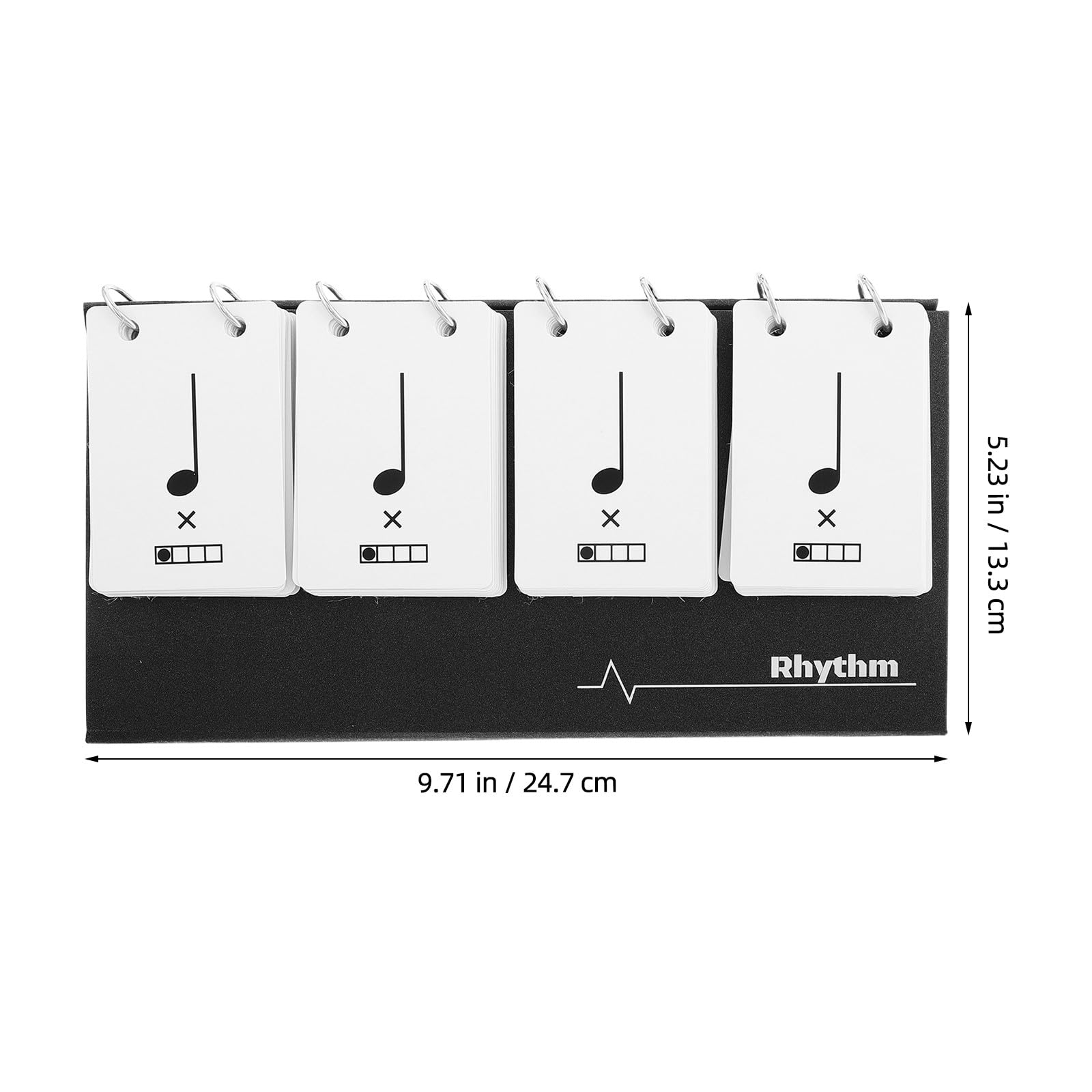Rhythmus Lernkarten und Musiklese Karteikarten Multifunktionale Übungskarten für Musikunterricht für Schüler zum Noten und Rhythmustraining
