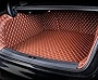 Worth-Mats Trunk Mat for Porsche Cayenne 2011-2018 with Subwoofer on The Left Side of Trunk 3D Laser Full Coverage All Weather Rear Cargo Mat Brown