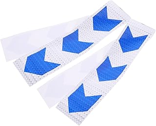 FUOYLOO 2 Peças Adesivos Adesivos Adesivos Reflexivos Decalques Adesivos Para Automóveis Adesivos Para Caminhões Adesivos Para Carros Adesivos Adesivos Automotivos Decalques De Aviso De