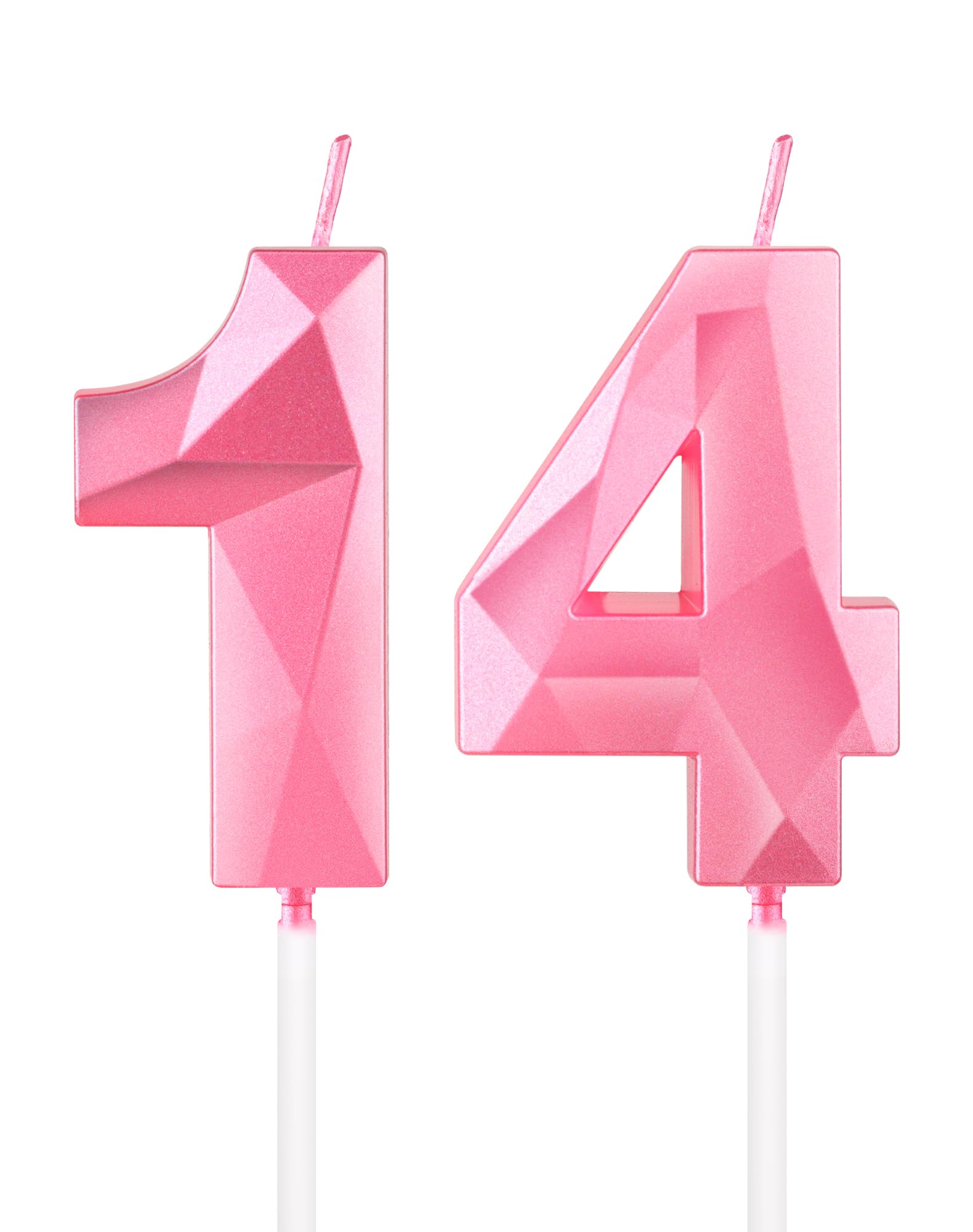 Royal Blue 13th Birthday Candles, 3D Number 13 Candle for Cake, Boy Girl 13th Birthday Decorations,Sapphire Candle Topper Blue Cake Decorations for Birthday Party Wedding Anniversary Supplies — view 346