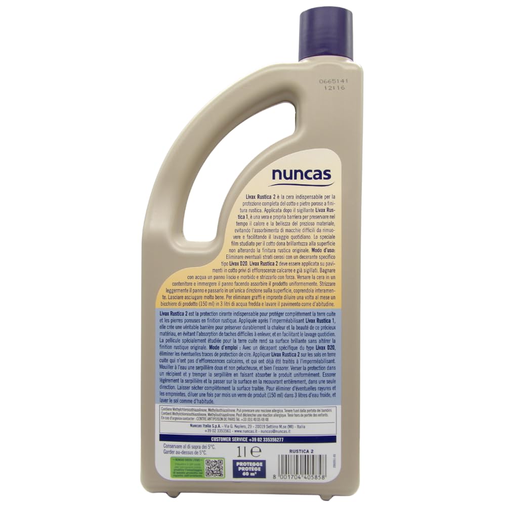 NUNCAS LIVAX RUSTICA 2 + LIVAX PARQUET + LIVAD D20 + GAMEX 50 panni pavimento elettrostatici cattura polvere 22x29cm + pacco 5 panni in microfibra 30x40cm