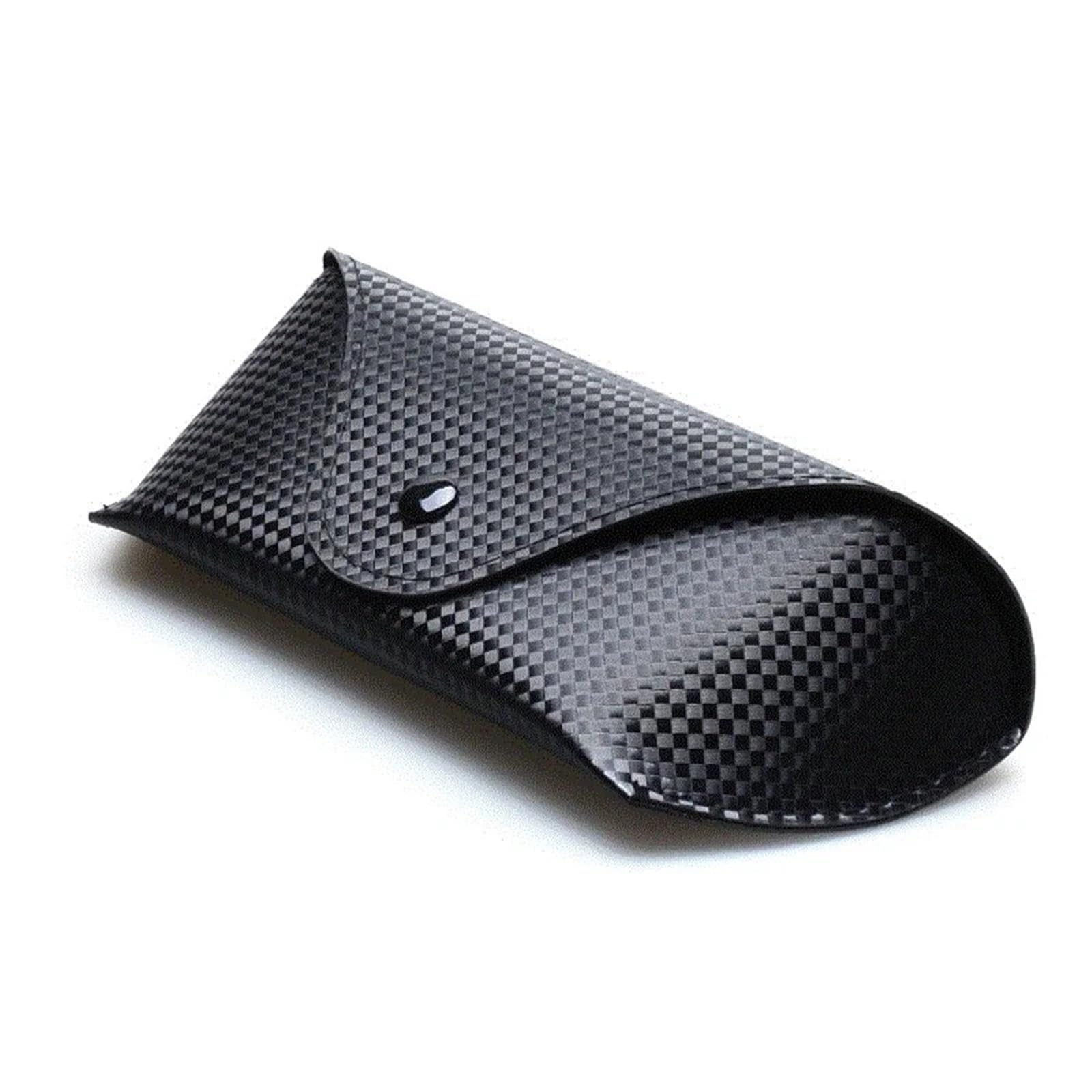 funda gafas Estuche De Cuero PU For Gafas Funda For Sol For Mujeres Y Hombres Caja For Lectura Con Hebilla Metal