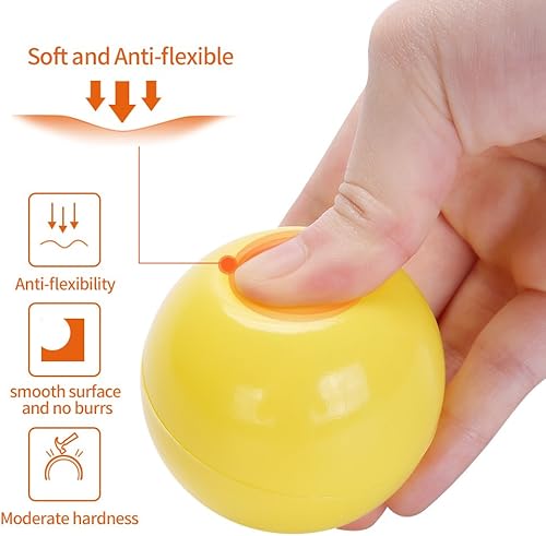 Miniatura 4 de PlayMaty Pelotas de 100 bolas de plástico para niños, juguetes divertidos para bebés, casa de juegos, piscina, decoración de fiesta de cumpleaños