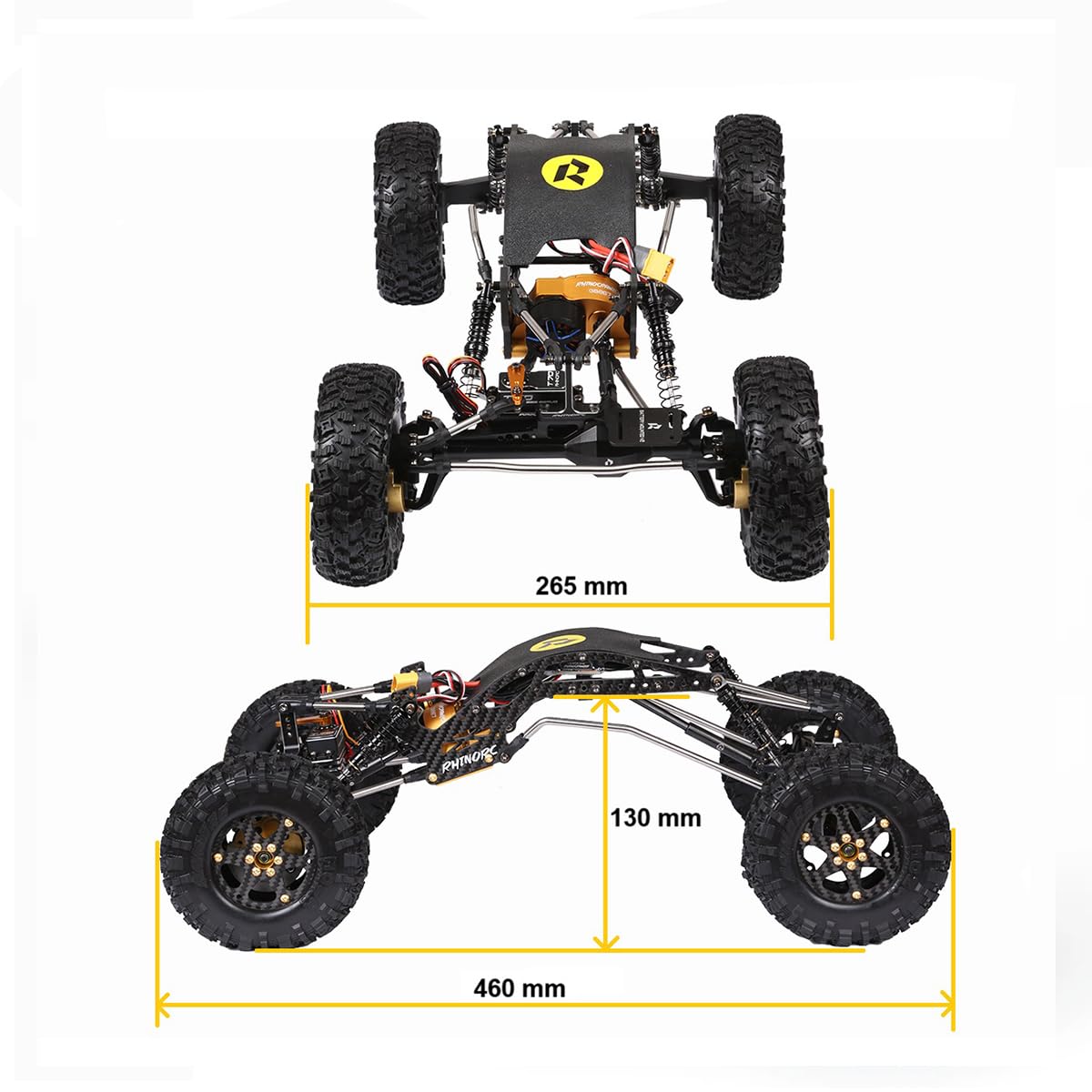 rhino crawler yue one v2 本体 Rhino YUE ONE V2 RTR Edition