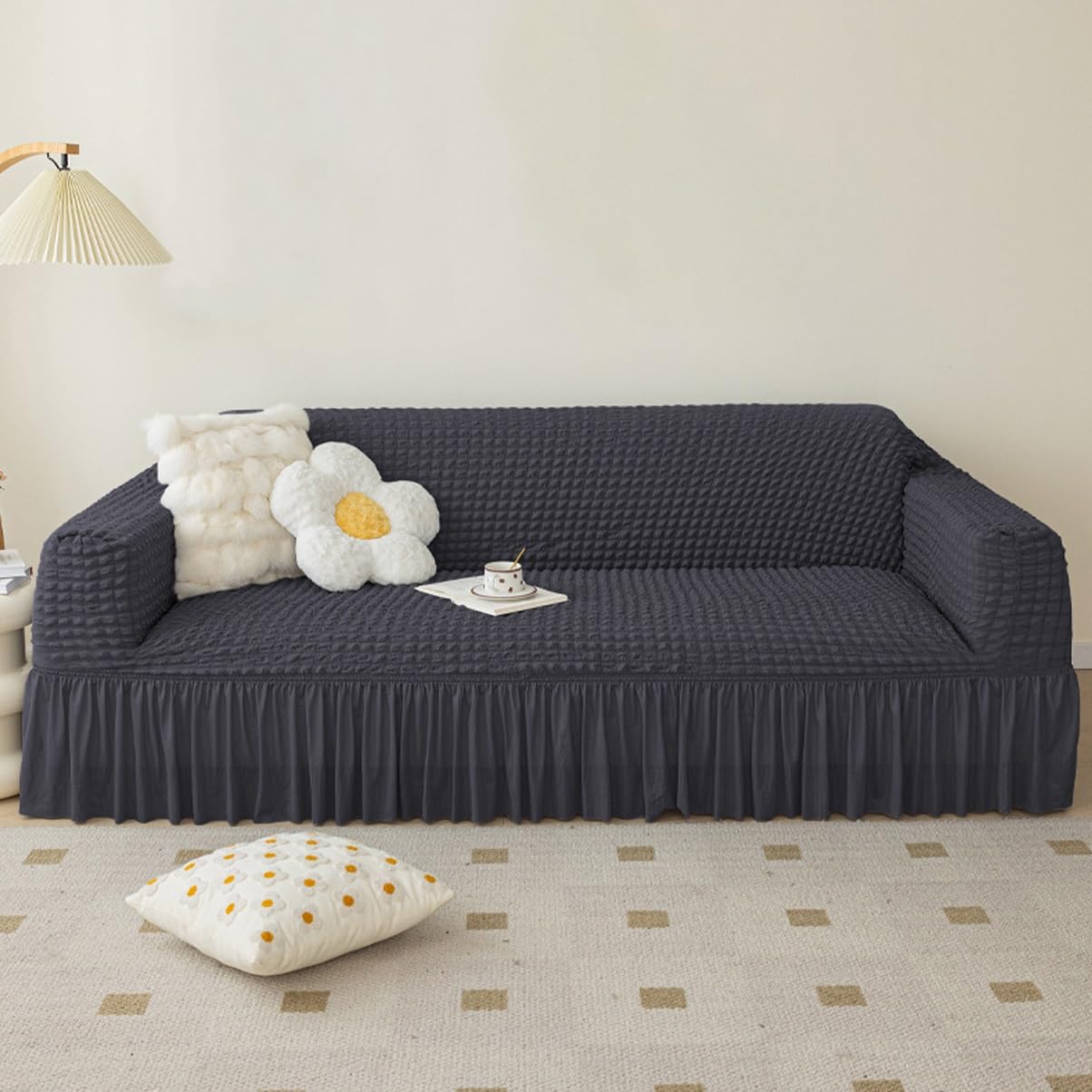Housse de canapé extensible pour salon moderne avec animaux domestiques (A10)