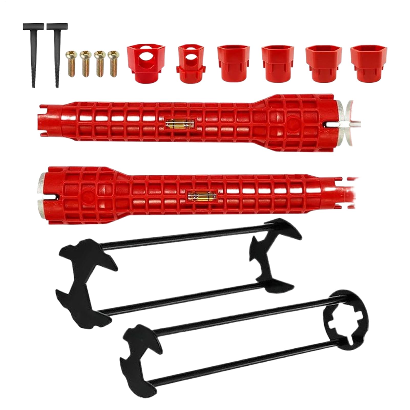 Générique Jeu De Clés Pour Robinet, Outil De Démontage De Mitigeur De Cuisine, Kit De Série Pour Démonter Les Robinets De Baignoire, Lavabo, Cuisine Et Salle De Bains