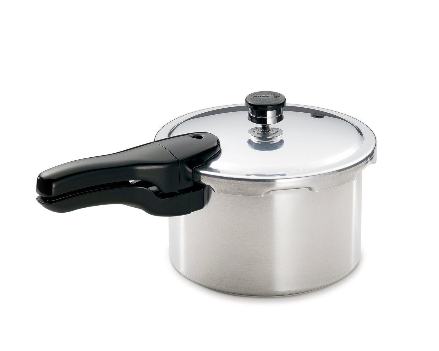 Presto 01241 Pressure Cooker, 4 qt Capacity, 9.81 in Dia, Aluminum