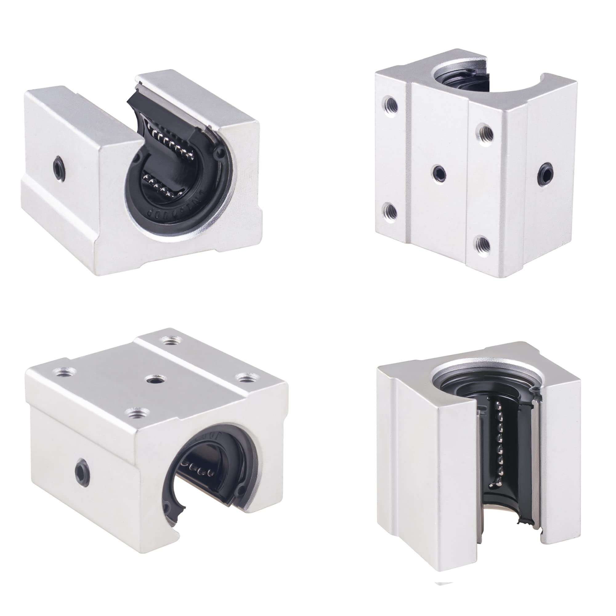 4 Silentblocks Para Suelo RASMACOR S-40 - Soporte Goma Aislamiento Vibraciones, Para Máquinas, Compresores, Motores M8
