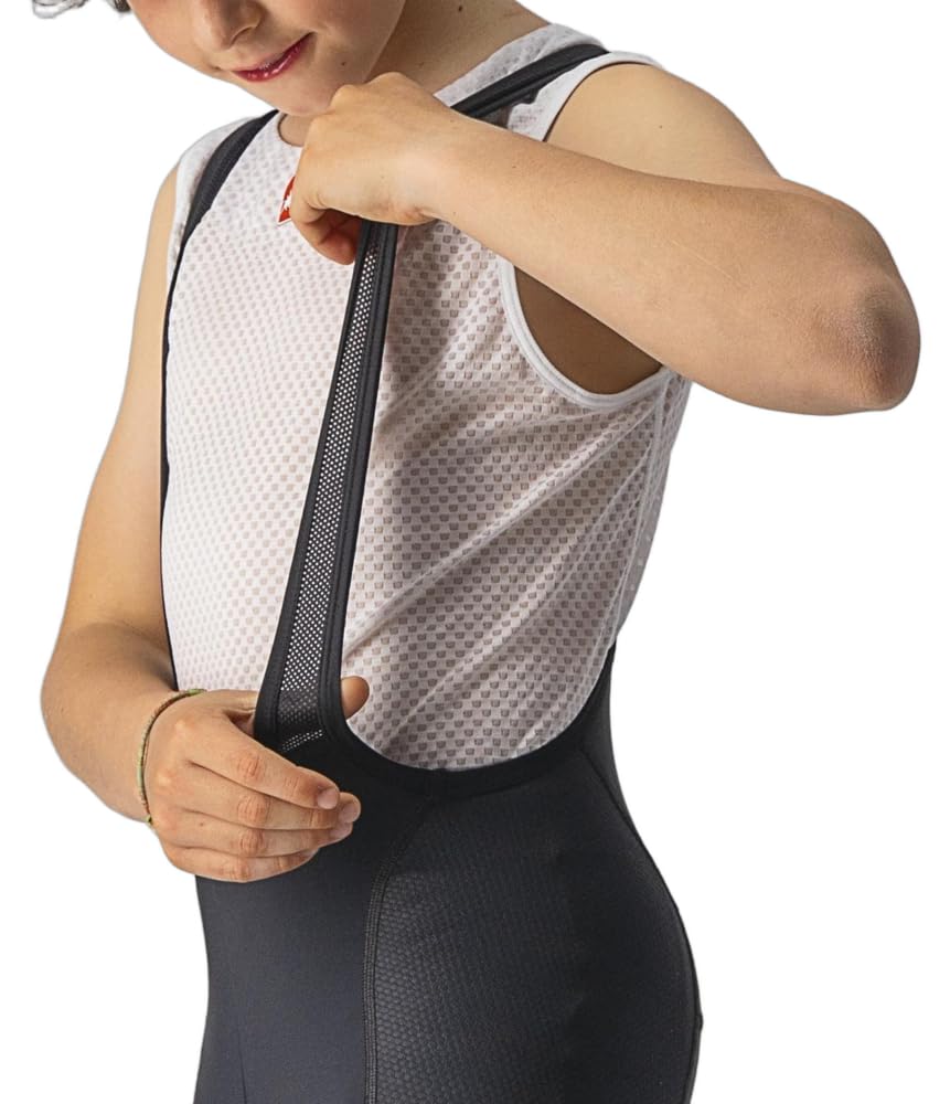 CASTELLI Jr Competizione Bibshort - PANTALÓN Corto DE Ciclismo Niños y Adolescentes