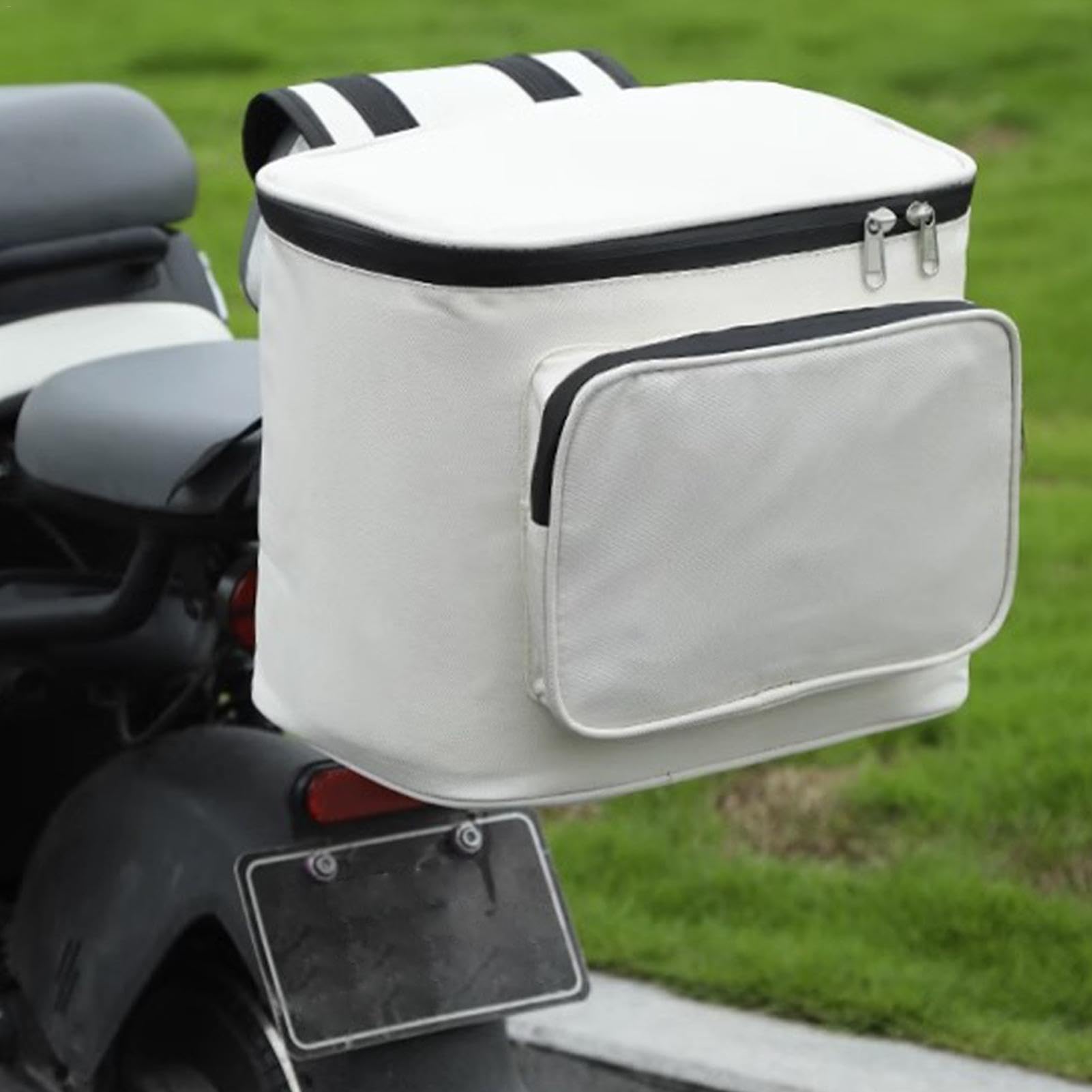 Motorrad Rückenlehnen Organizer - Wetterfeste Sitztasche Mit Fächern | Aufbewahrungstasche Für Werkzeug & Zubehör