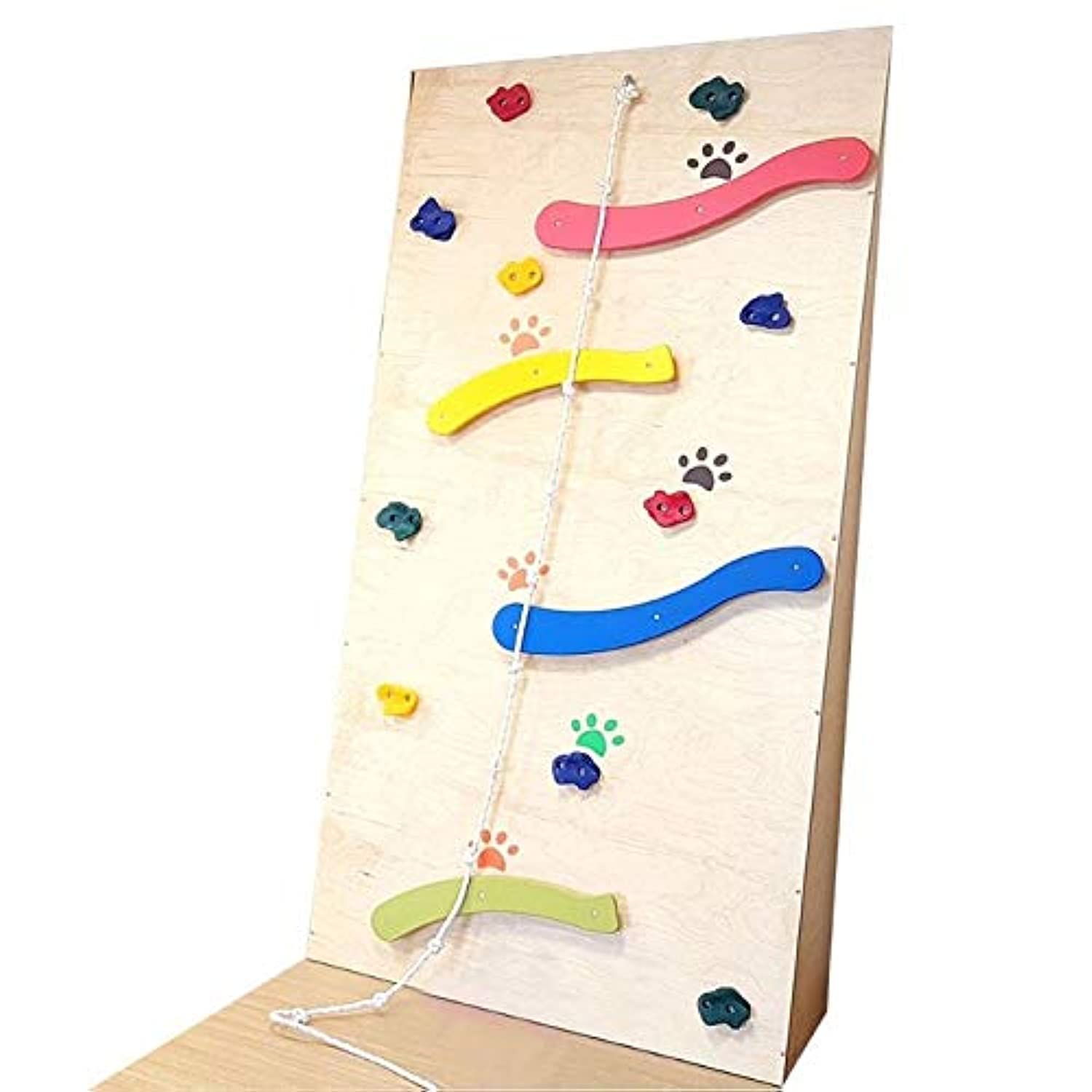 Moon Kids Climbing Wall with Shaped Grips Multi-Color Play-Indoor
