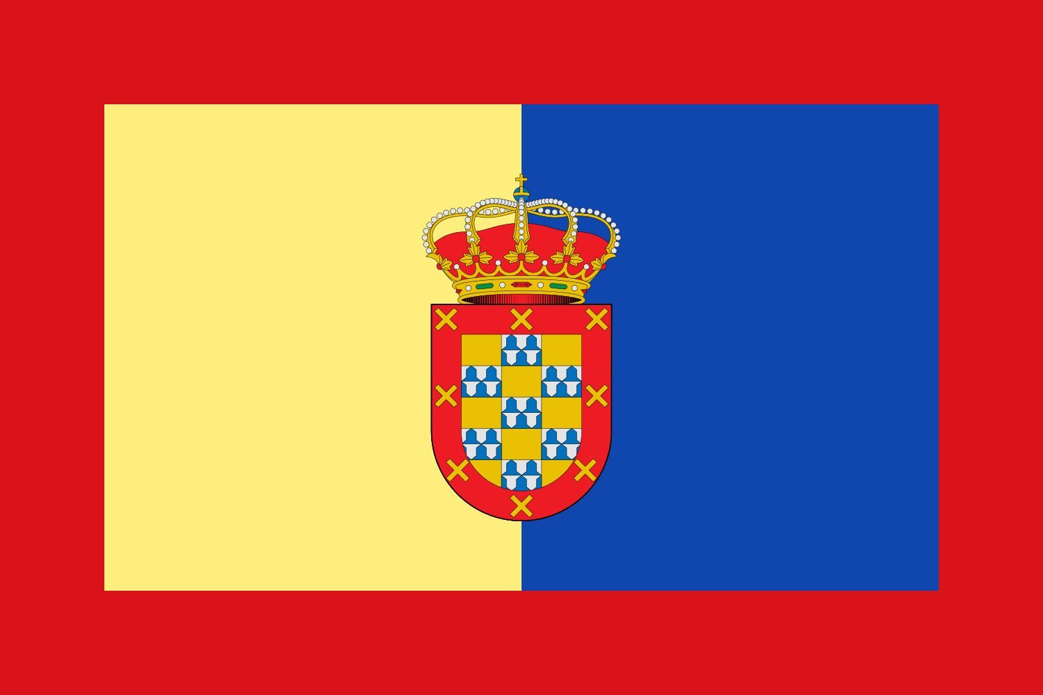Drapeau Rozas de Valdeporres Burgos grand pavillon de haute qualité